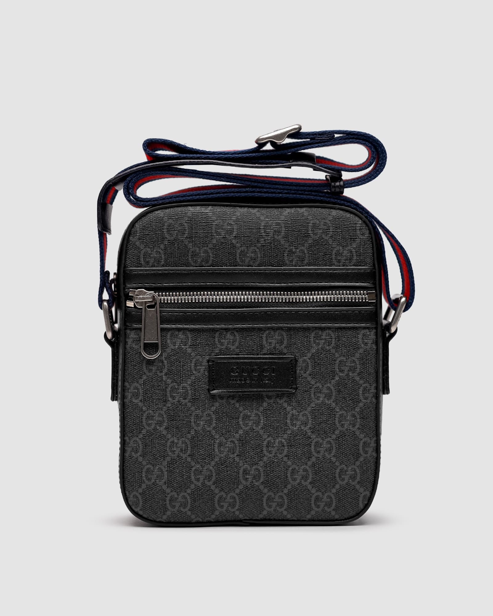 Gucci Small 'Ophidia' Shoulder Bag Grey